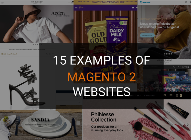 15 NEW examples of Magento 2 stores and their high converting checkout